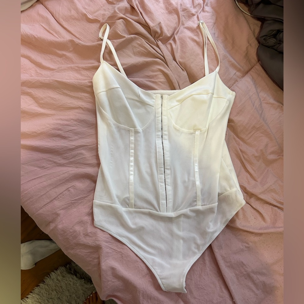 White Bodysuit - Vanilla Sky